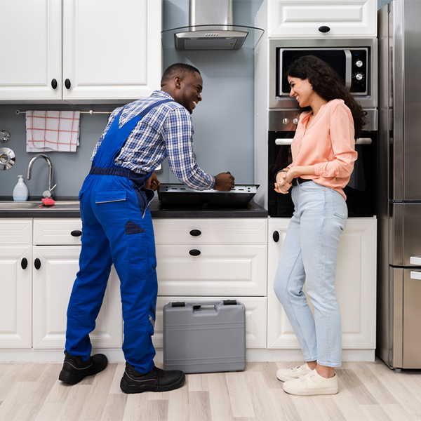 can you provide an estimate for cooktop repair before beginning any work in Carrizo Hill Texas